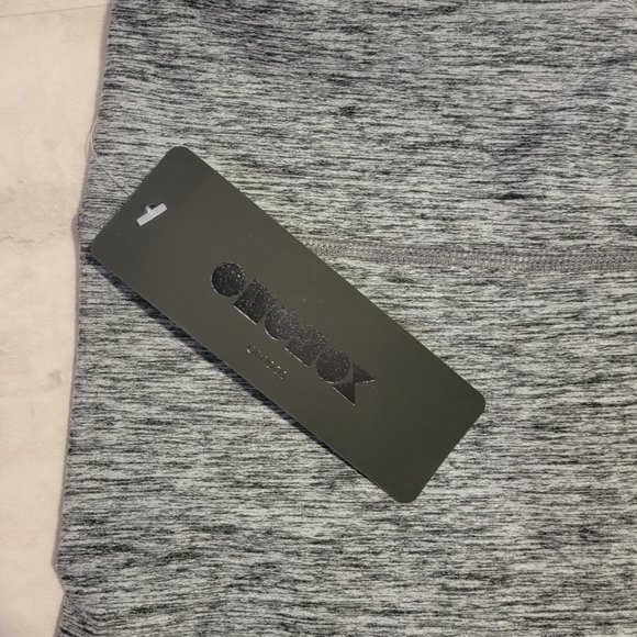 Ododos Womens Gray Leggings With Media Pocket Small - Picture 2 of 7